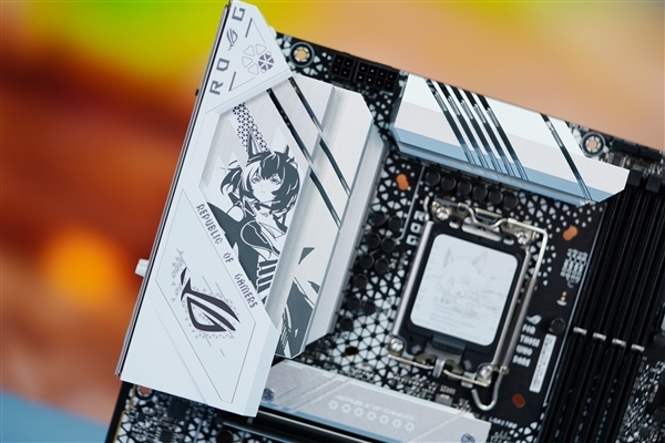 支持DDR5-8000!华硕ROG STRIX B760-G GAMING WIFI S小吹雪图赏