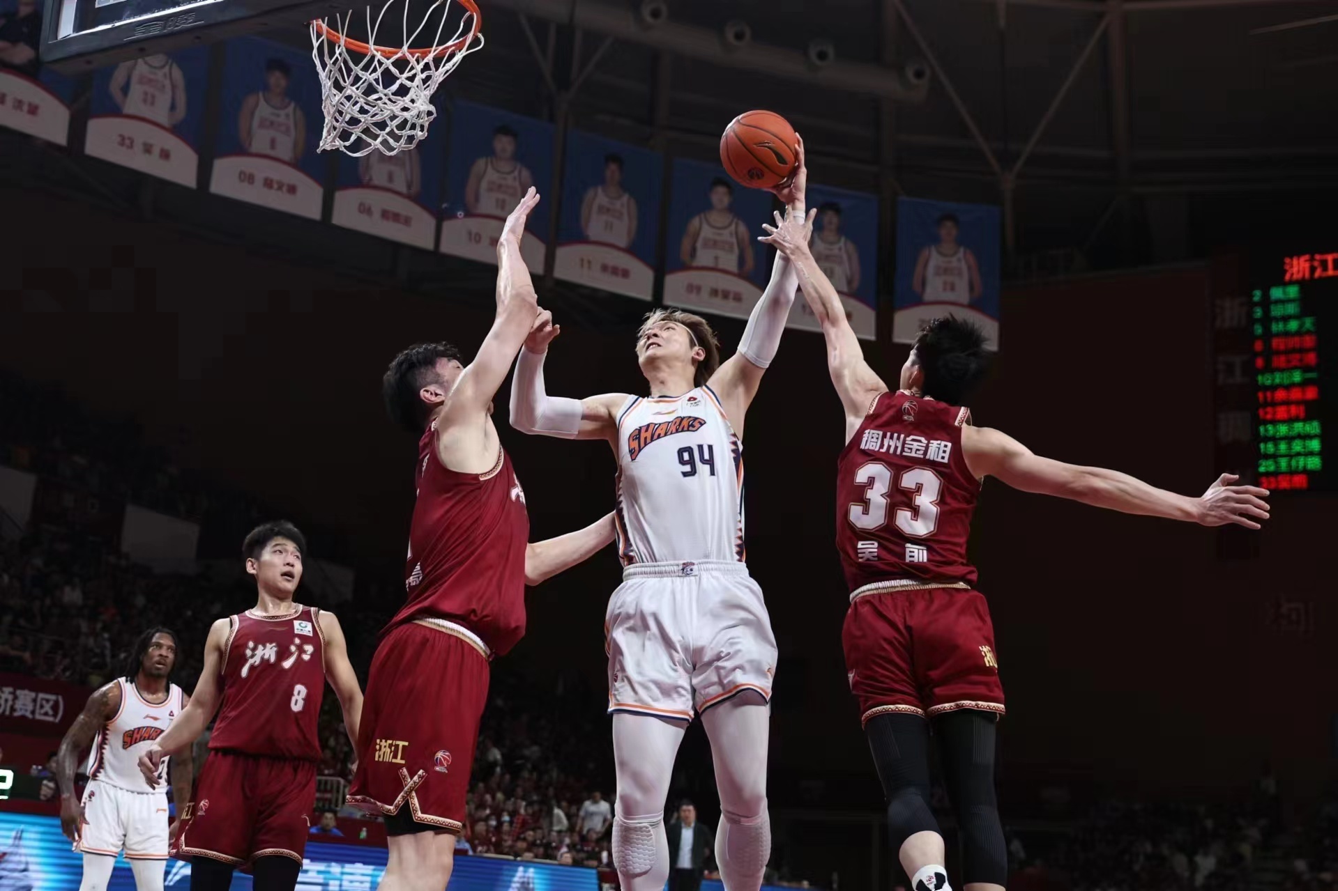 We were beaten 0-20 in the final quarter!Shanghai Men’s Basketball Team watched Zhejiang advance to the semifinals, Wang Zhelin only scored 7 points_ifeng.com