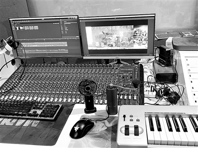 拟音棚中的设备