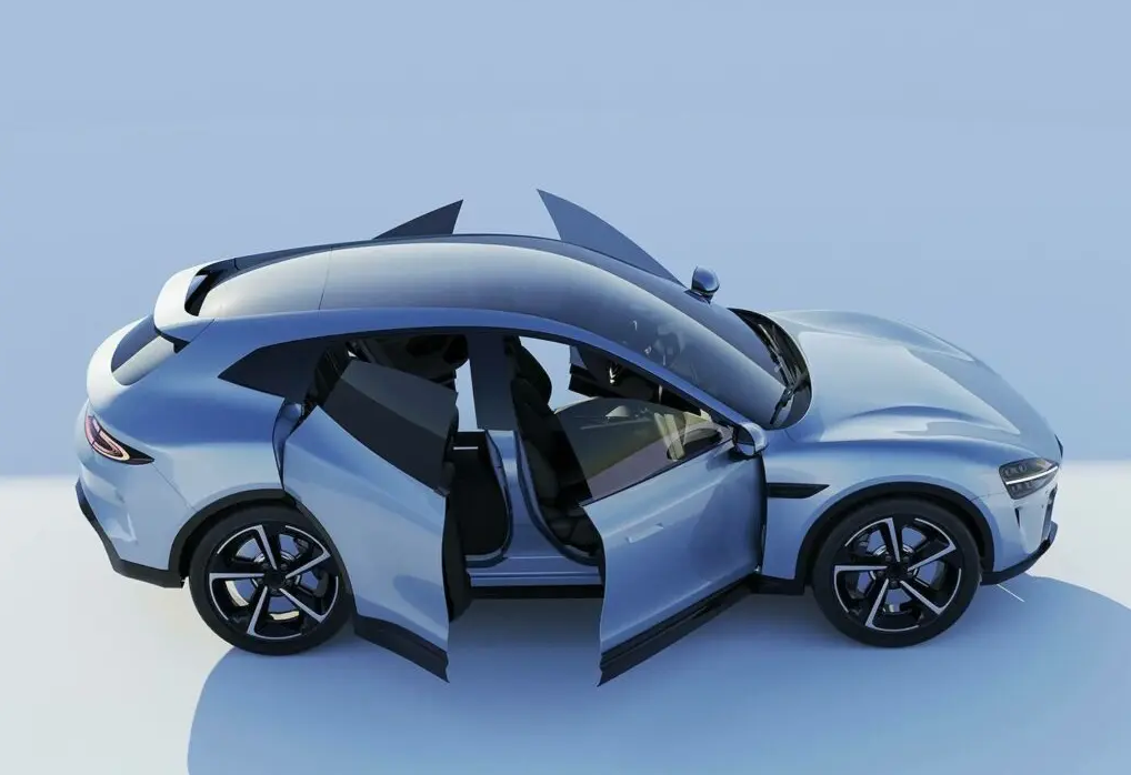 小米SU8效果图 还真有点法拉利的味道 将对标卡宴?