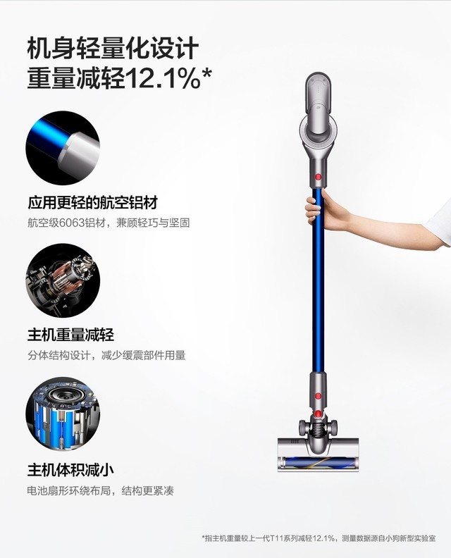 轻盈手感强劲吸力,小狗吸尘器T11 Pure新品上市