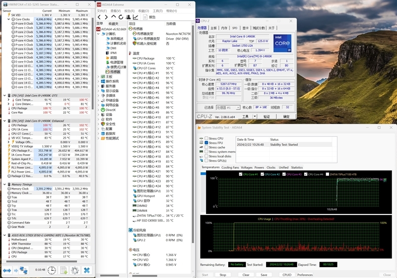高颜值小板!华硕ROG STRIX B760-G GAMING WIFI S小吹雪评测:稳上8000!