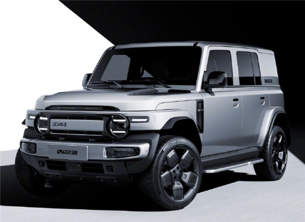 延续硬派方盒子造型!奇瑞iCAR V23实车曝光:年底上市