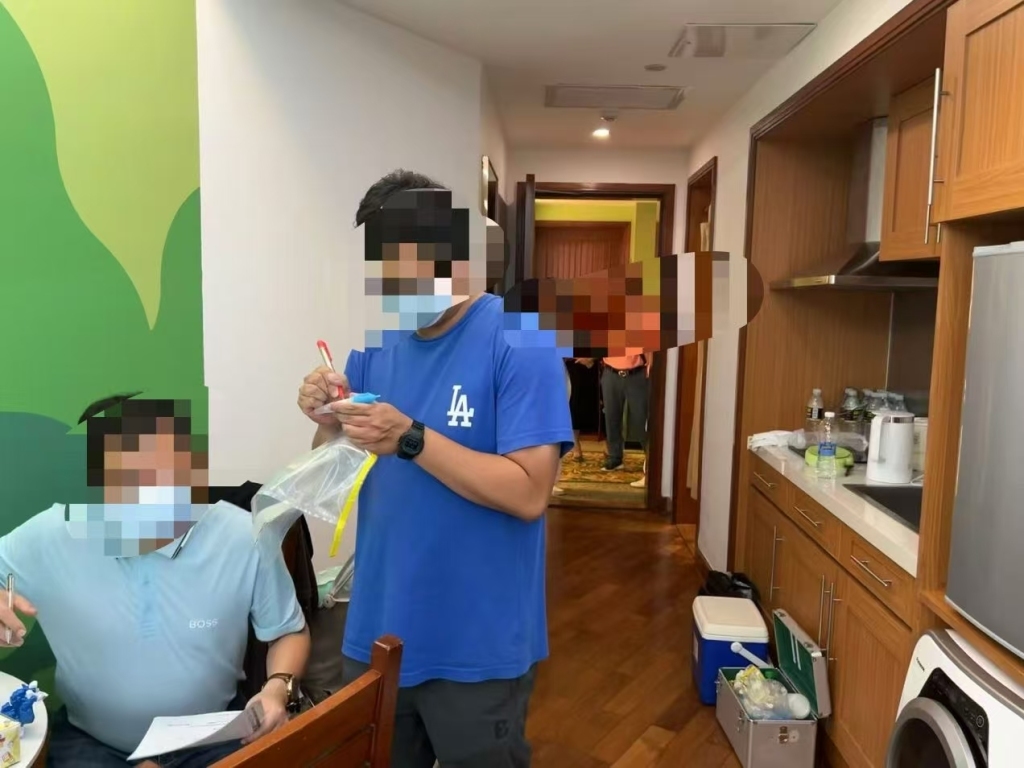 相关部门已赴涉事酒店采样调查