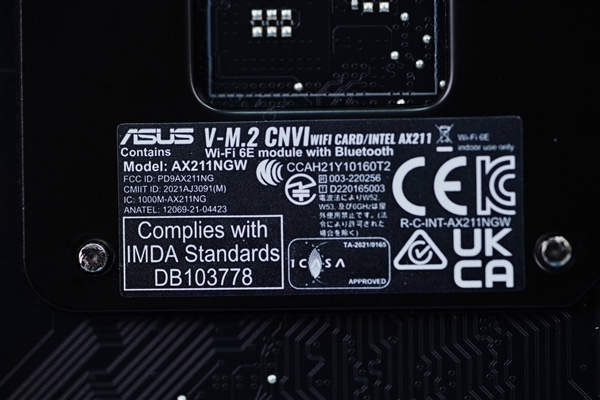 支持DDR5-8000!华硕ROG STRIX B760-G GAMING WIFI S小吹雪图赏