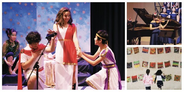 (戏剧表演、音乐会、美术展等贯穿中国·贝赛思国际学校的整个学年。资料图片)