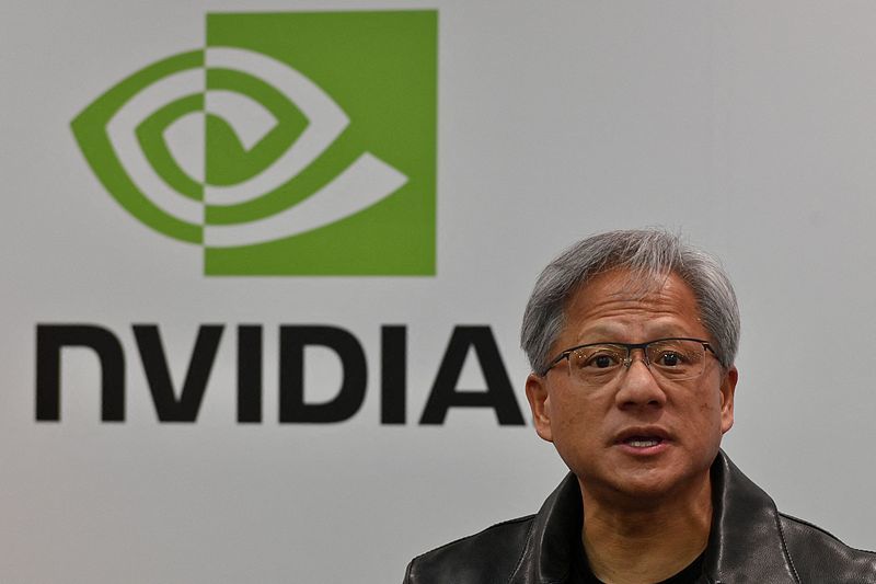 资料图：英伟达创始人、CEO黄仁勋 视觉中国