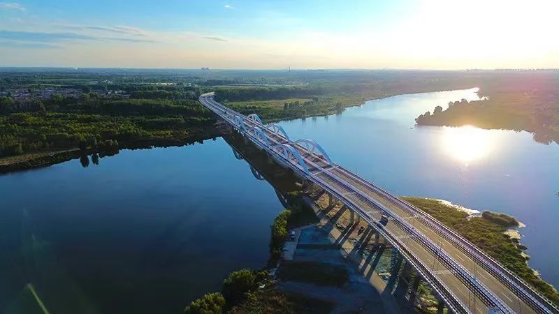 厂通路潮白河大桥通车 长城新媒体记者 李齐昊摄