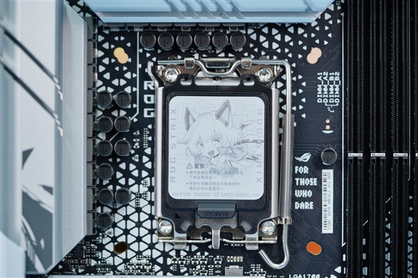 支持DDR5-8000!华硕ROG STRIX B760-G GAMING WIFI S小吹雪图赏