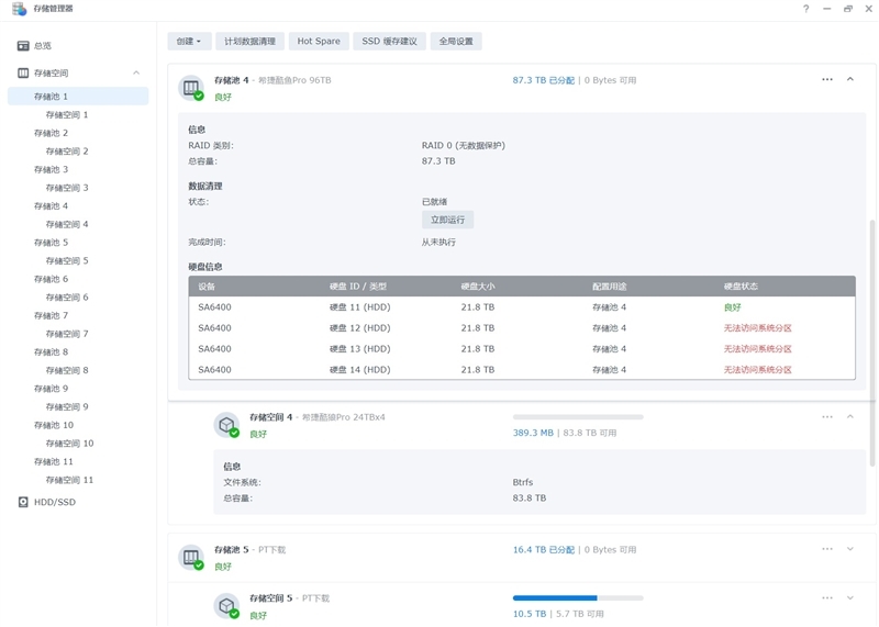 4块组近百TB NAS!希捷酷狼Pro 24TB硬盘评测:读写均超1000MB/s
