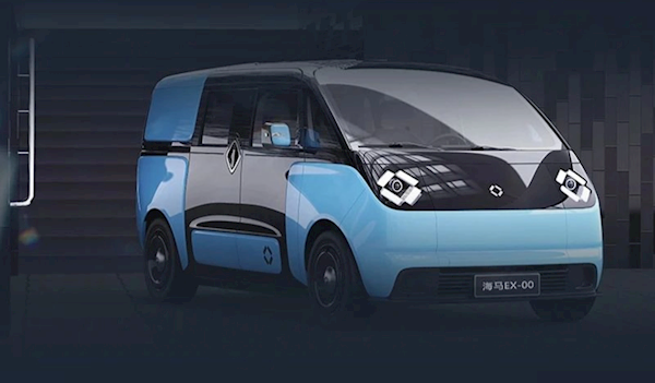 自带冰箱彩电大沙发的网约车!海马EX00将于四季度量产投运