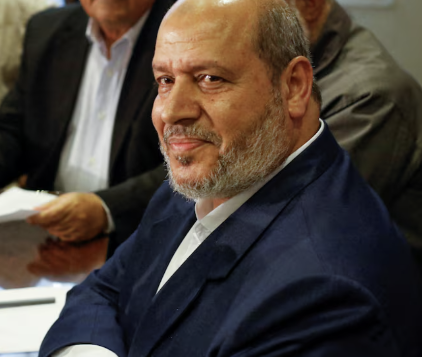 ▲哈马斯首席谈判代表哈利勒·哈亚