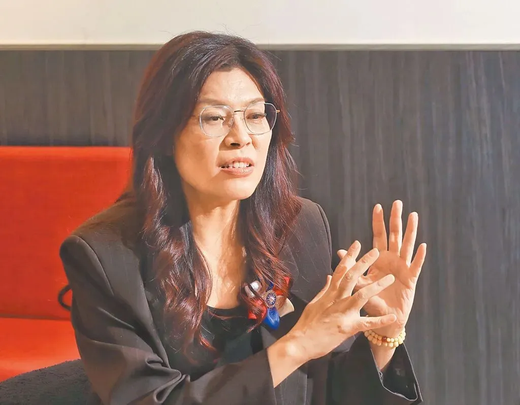 ▲國民黨主席鄭麗文