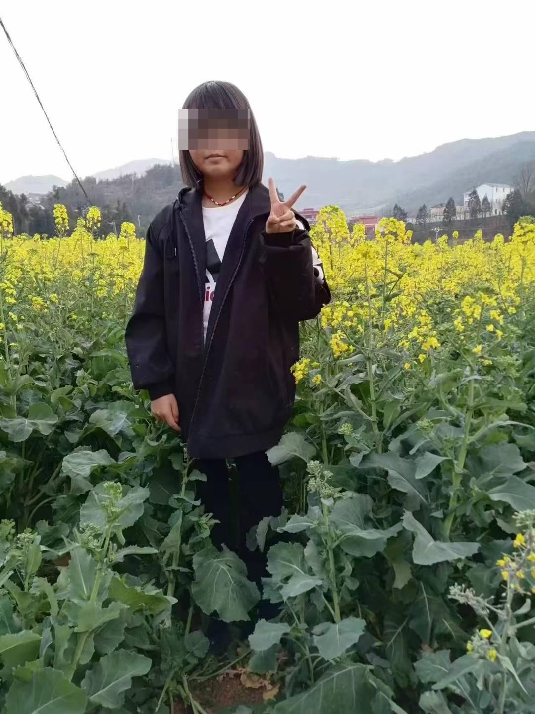 ▲方某涵生前照 受访者供图