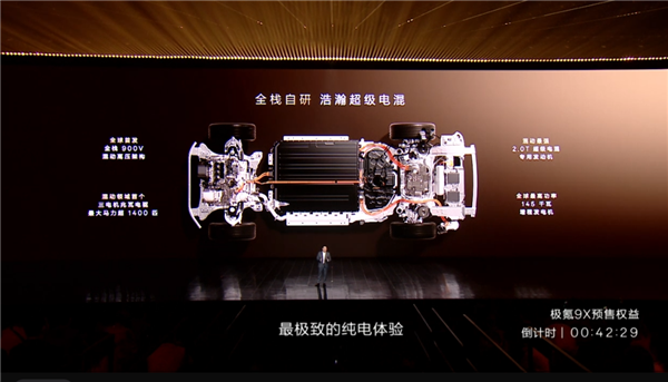加速、续航、电池均为全球同级第一!极氪9X上市:46.59万起