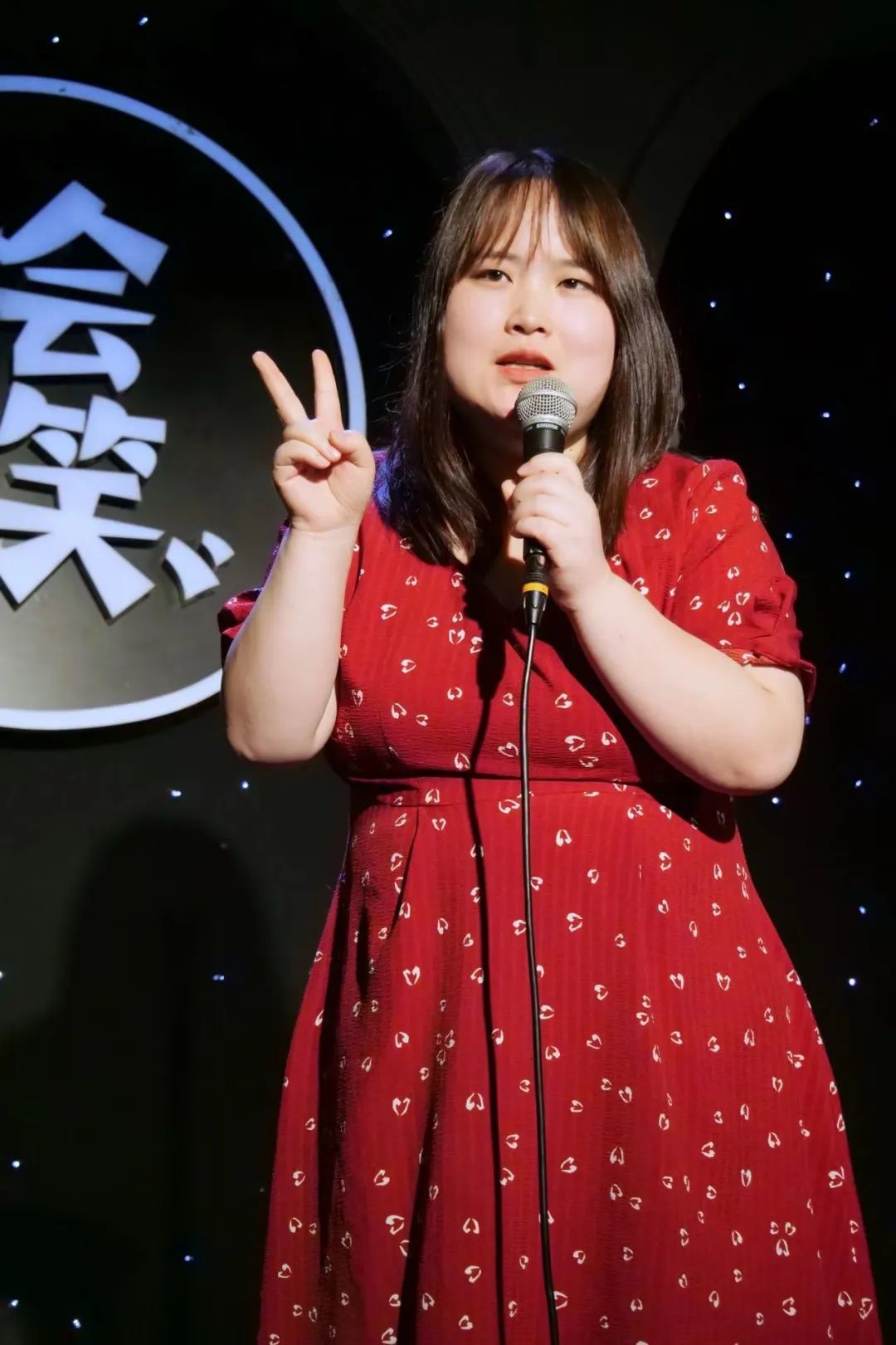 小蝶演出近照。(图/受访者提供)
