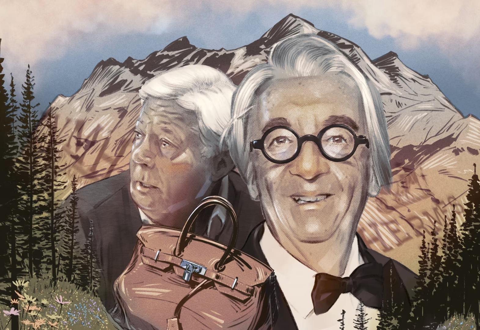 ▲尼古拉·皮埃什(左)和弗雷蒙德