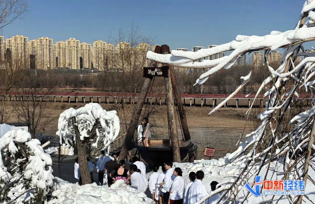 ▲室外温泉设施 受访者供图
