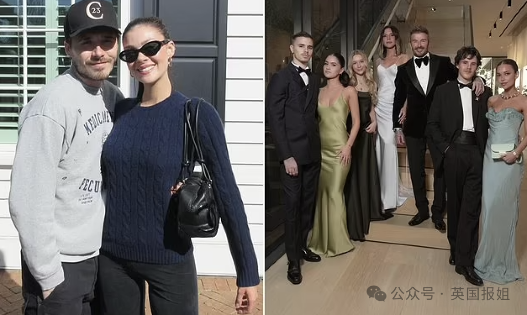 贝克汉姆俩儿子闹翻，因二弟热恋大哥前女友？哥哥疑似多次拒同框：有她没我