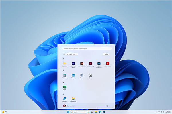 微软Win11开始菜单将迎大改!分享文件也更方便