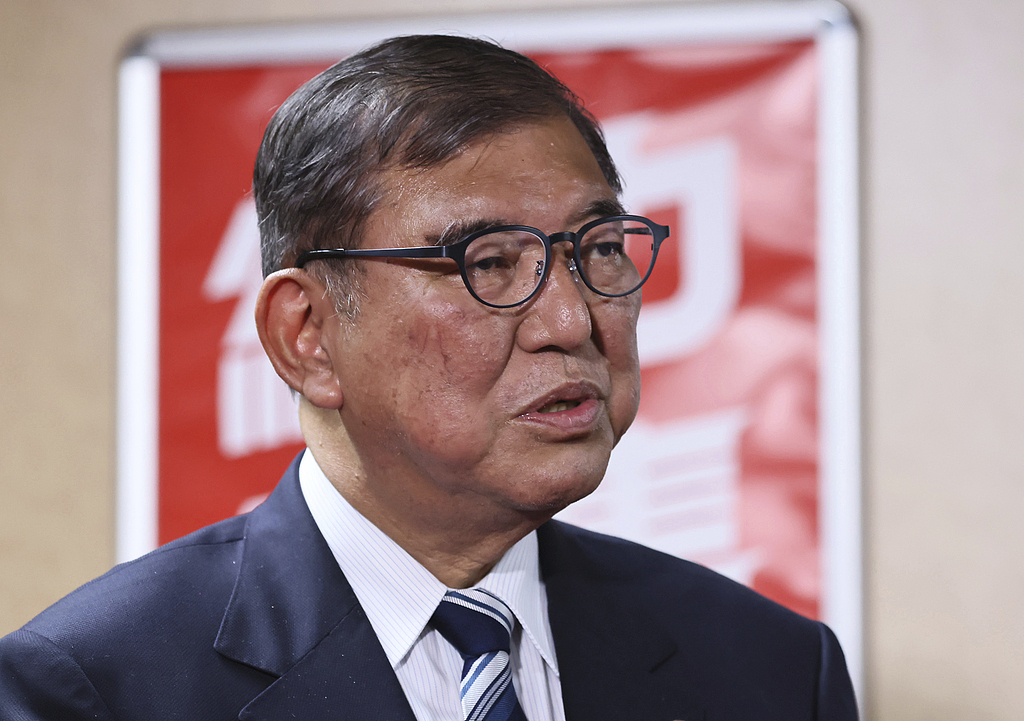 日本首相石破茂（视觉中国）