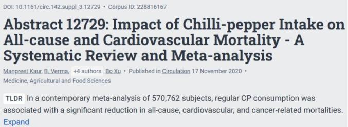 研究发现:吃辣人群,普遍要更长寿