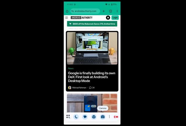 安卓重大更新!引入“任务栏” 谷歌意在提振手机生产力?