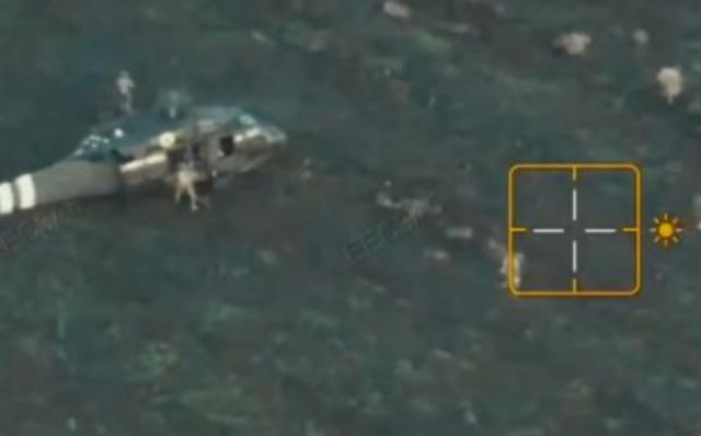 乌克兰“黑鹰”机降红军城可能有秘密任务