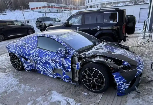 30万级平民超跑!比亚迪腾势谍照曝光:性能比肩保时捷911