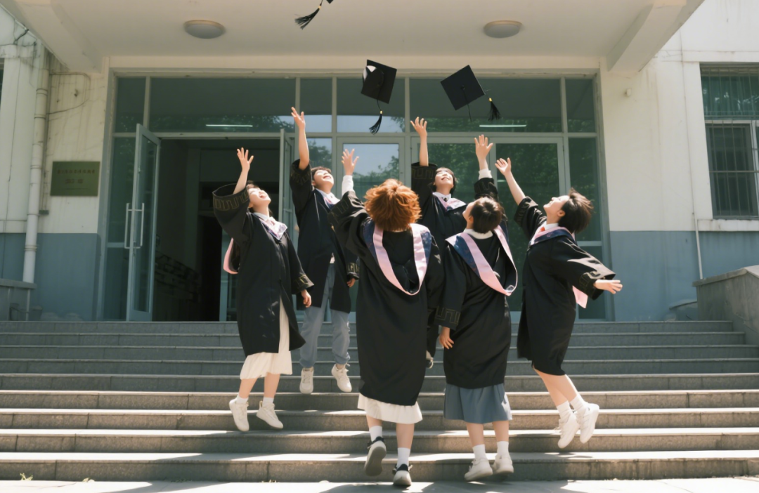 题图由豆包生成，提示词：大学生，学士帽