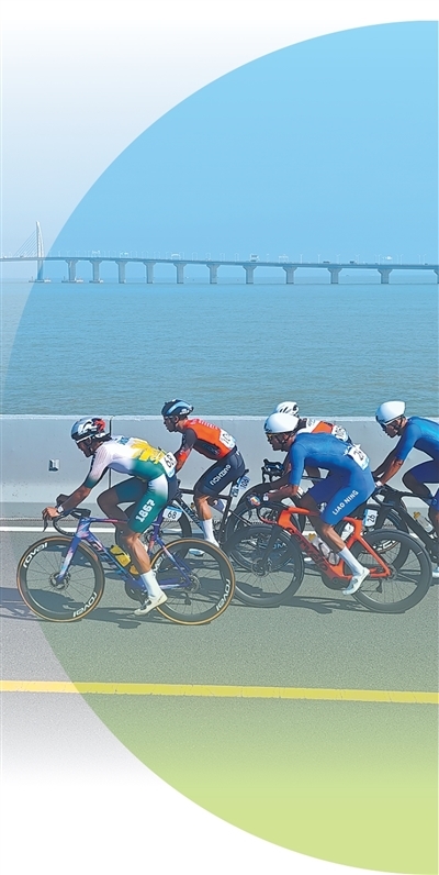 公路自行车男子个人赛现场。