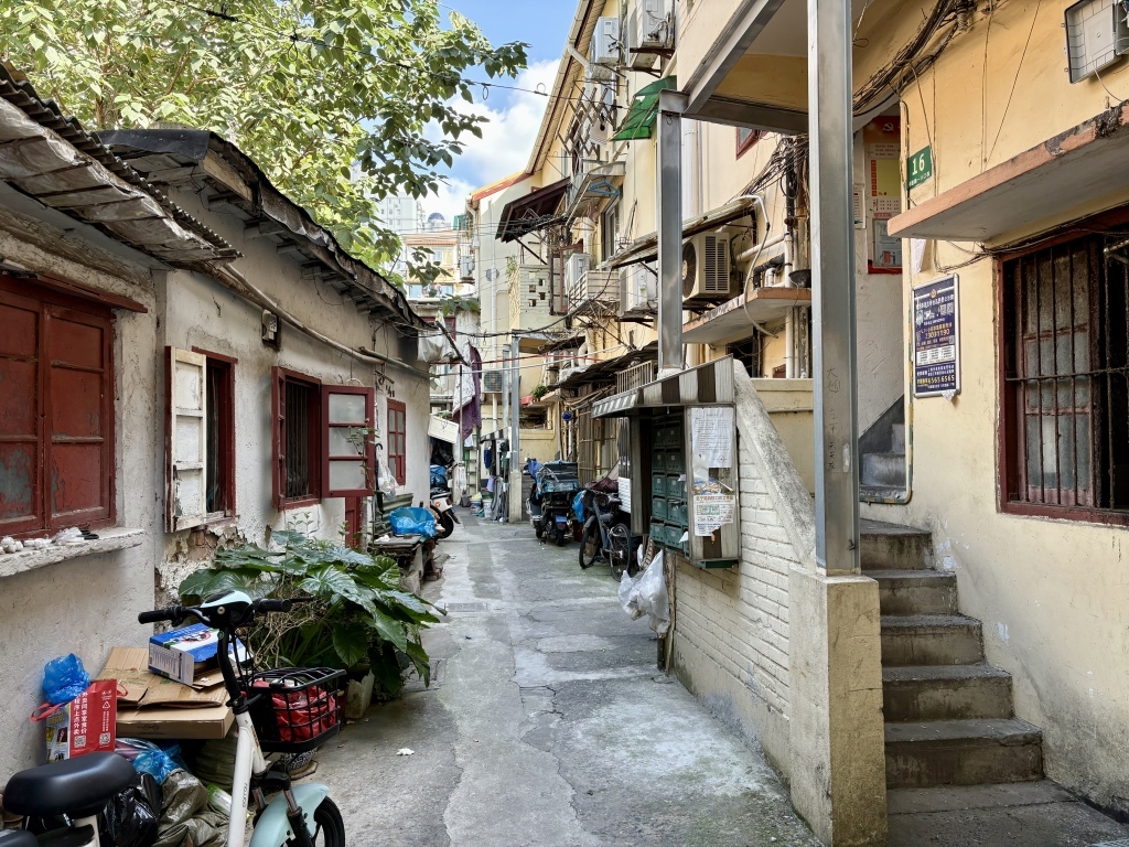 祥德路180弄。本文图除标注外均为 澎湃新闻记者 陈悦 图