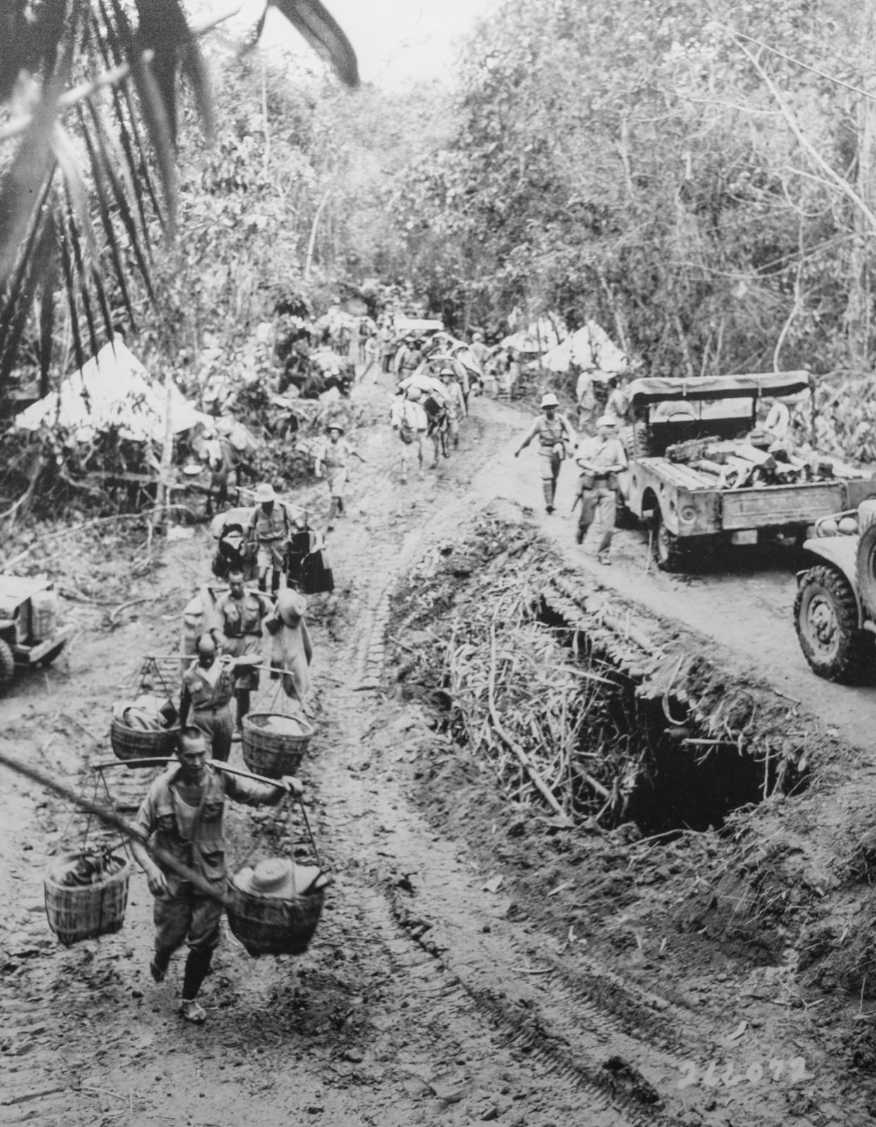 史迪威公路上的民夫