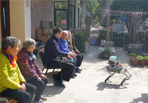 能送药、会唠嗑,这只杭州造机器狗如何“跑”进百姓生活