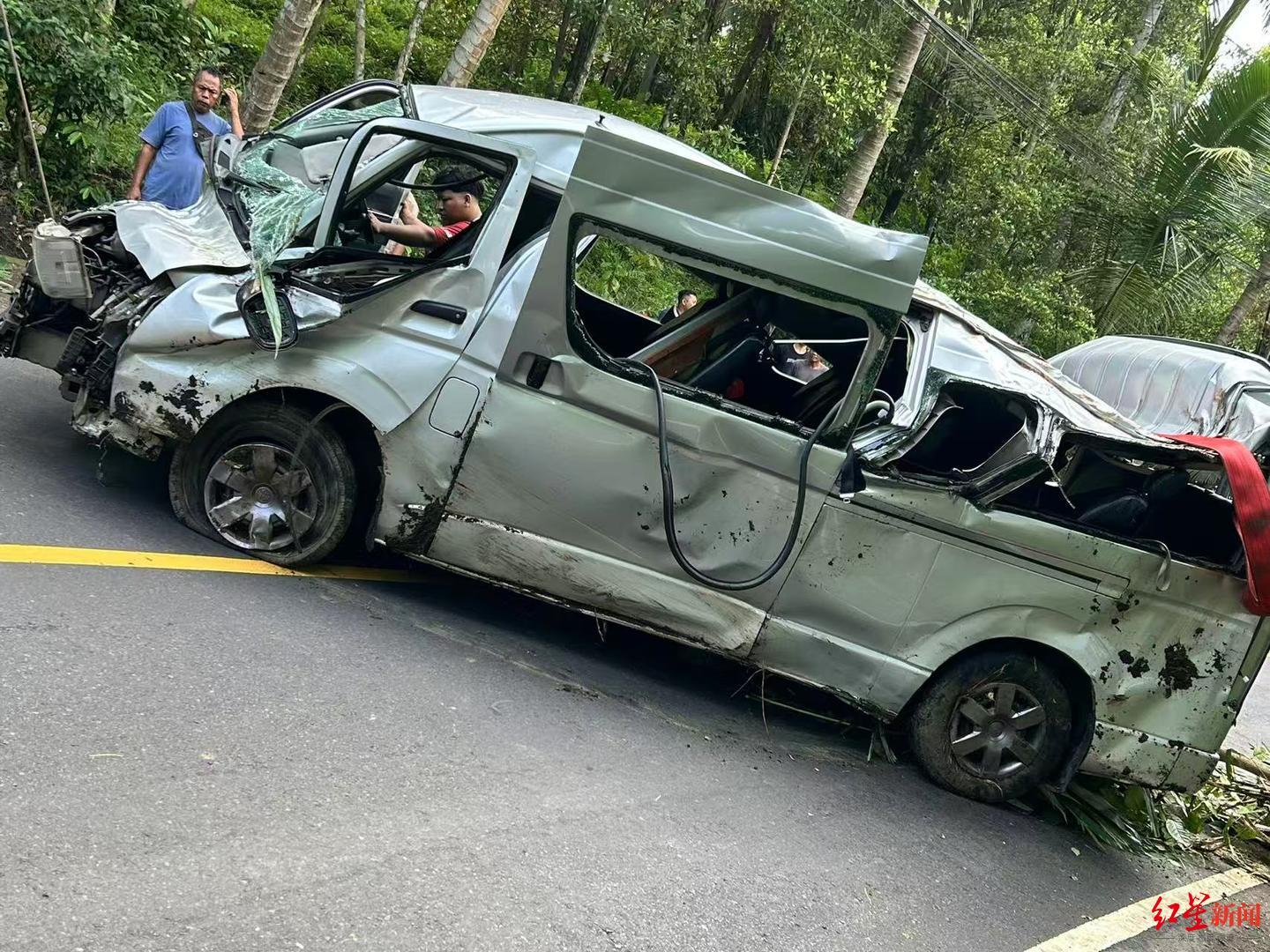 ▲涉事车祸车辆