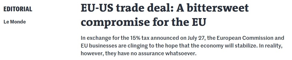 法国《世界报》报道截图