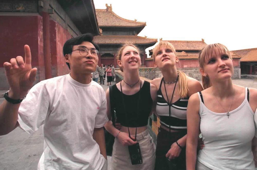 1999年/德国游客/摄影:刘卫兵