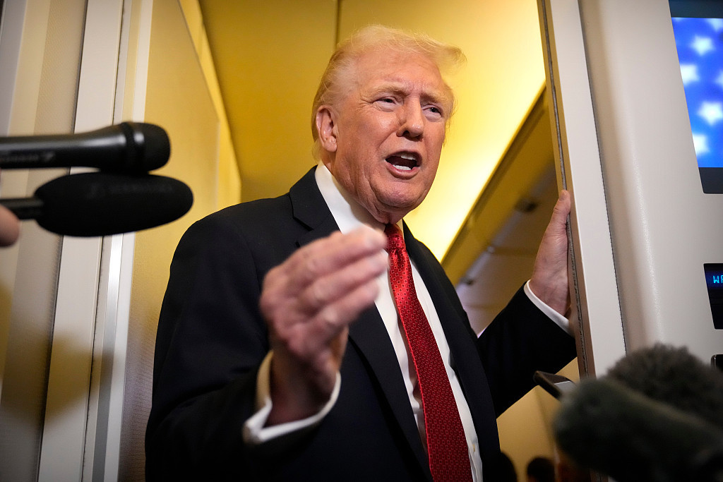美国总统特朗普 视觉中国 图