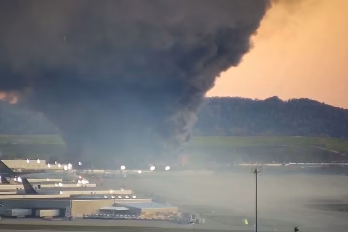 △事故現(xiàn)場