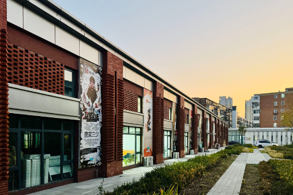 天津数字出版产业园内一景。受访者供图