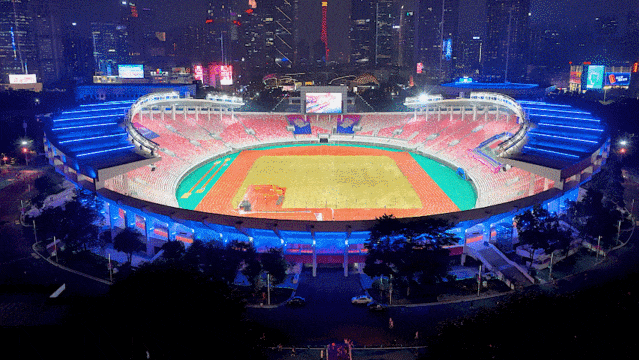 就在今天!第十五届全国运动会开幕!