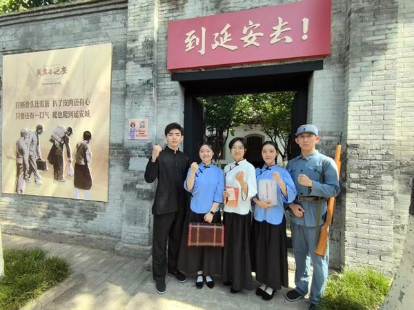 “我要去延安”实景剧。八路军西安办事处纪念馆供图