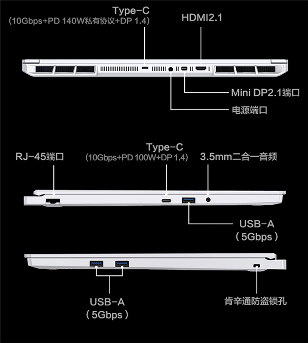机械革命三款RTX 5070 Ti游戏本登场:三大CPU/标配300Hz、耀世16 Ultra国补后9999元