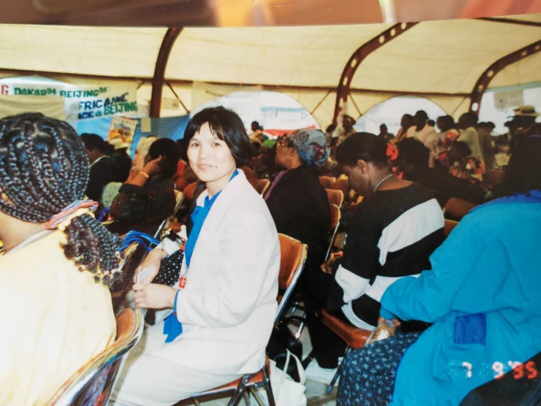 徐维华在世妇会第一次听到“家庭暴力”的说法。