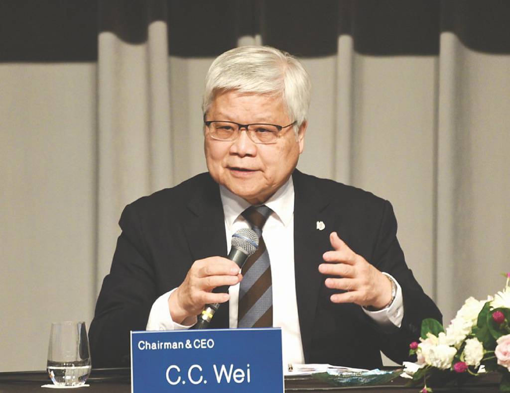 台积电董事长兼总裁 魏哲家 工商时报