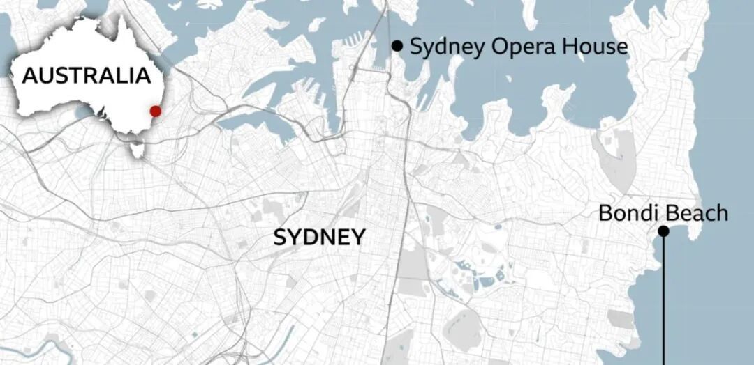 ◆邦迪海滩位置。