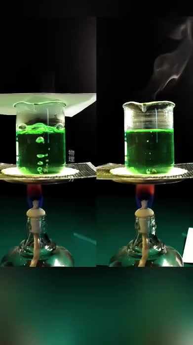 为什么沸腾前和沸腾时气泡变化情况相反？多做实验的孩子早开窍！#知识科普 #物理实验 #中考 #初中物理 #礼物