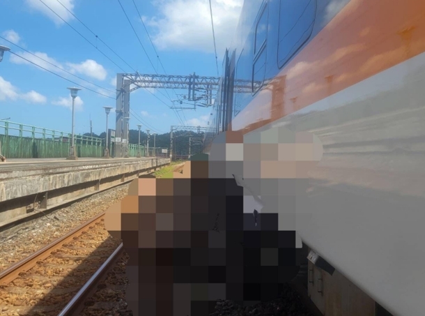 事故现场 图源:台湾中天新闻网