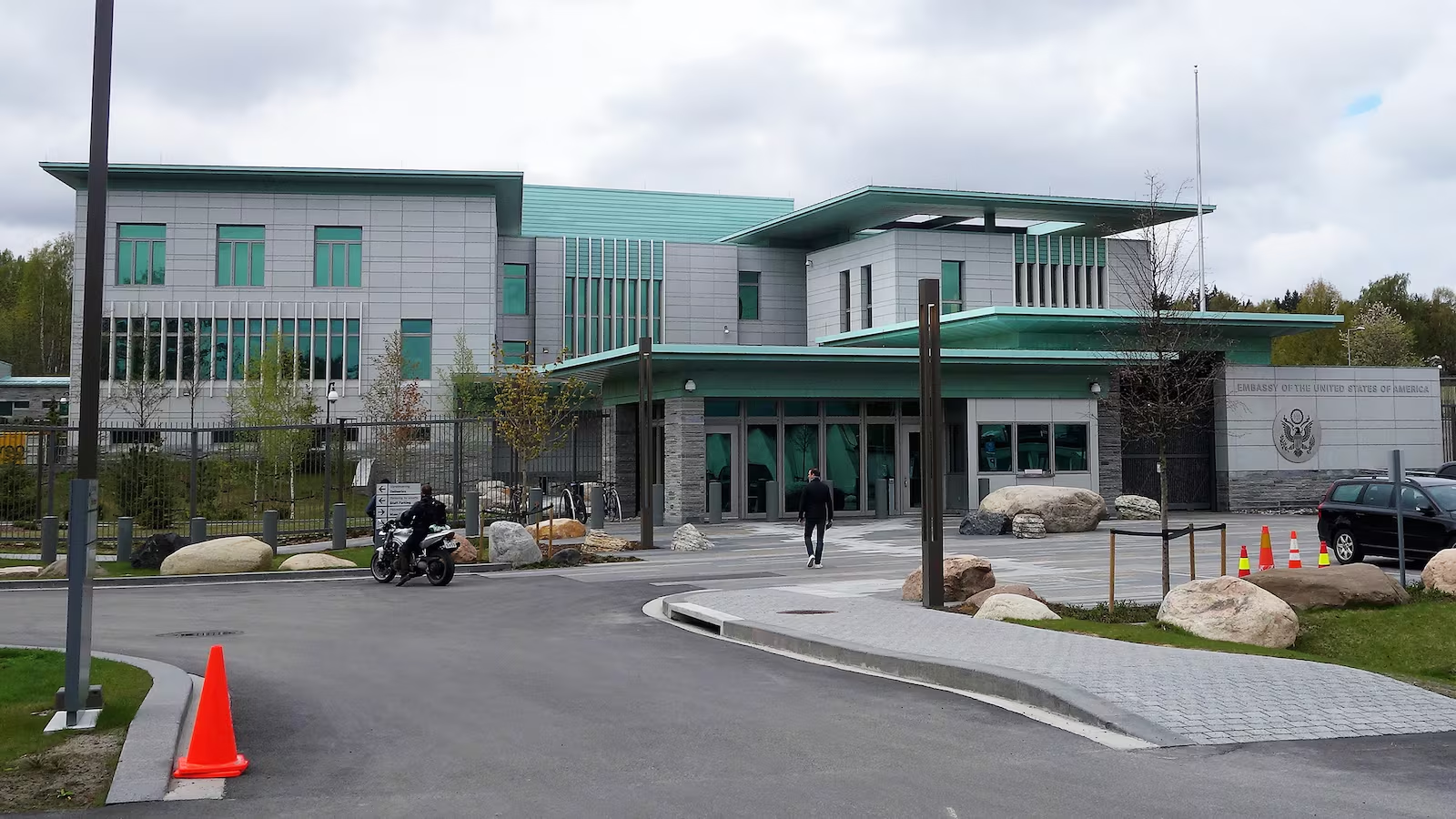 美国驻挪威大使馆 资料图片