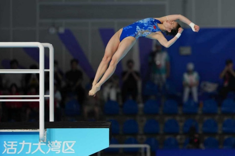 十五运会丨陈芋汐圆梦全运会:拼尽全力,跳好每一跳